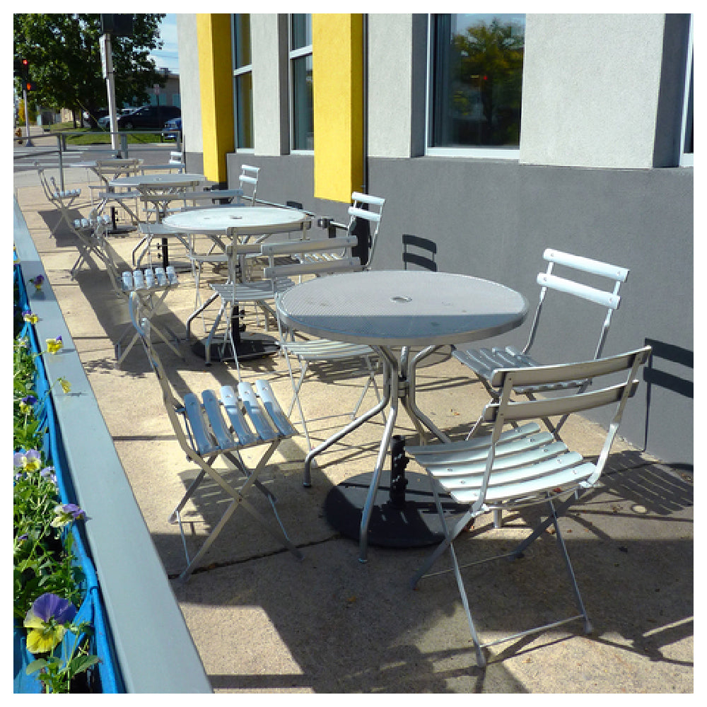 Emuamericas, Llc E803-41 - Cambi Table, With Umbrella Hole, Round