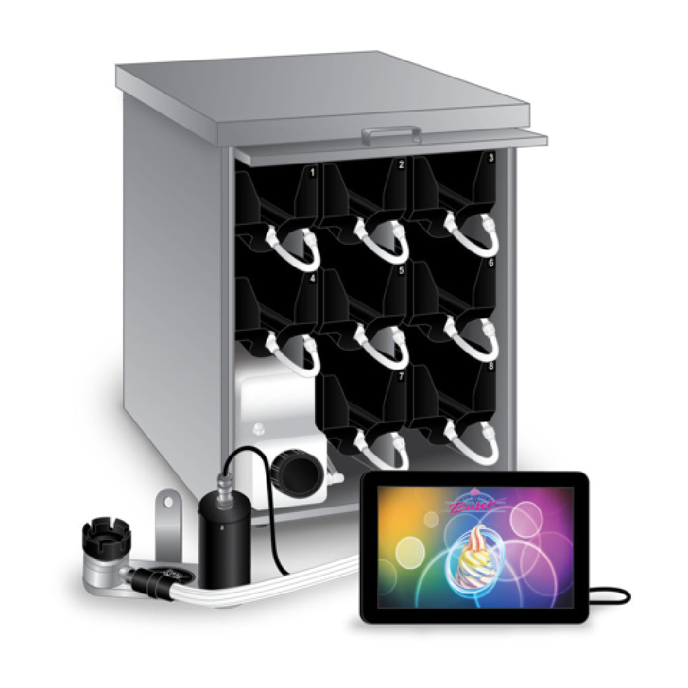 Stoelting by Vollrath STL-80SS-DLX Flavor Burst® Soft-Serve System 17"W X 25"D X 22-3/4"H