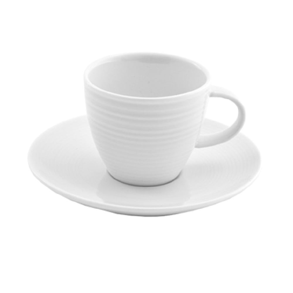 FOH DCS022WHP23 Spiral® Saucer 4-3/4" Dia. X 3/4" Round