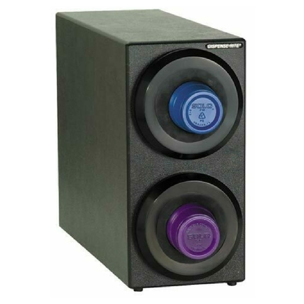 Dispense-Rite SLR-S-2BT - Cup Dispensing Cabinet, 16-1/4"H X 8"W X 23"D, Interchangeable Gasket