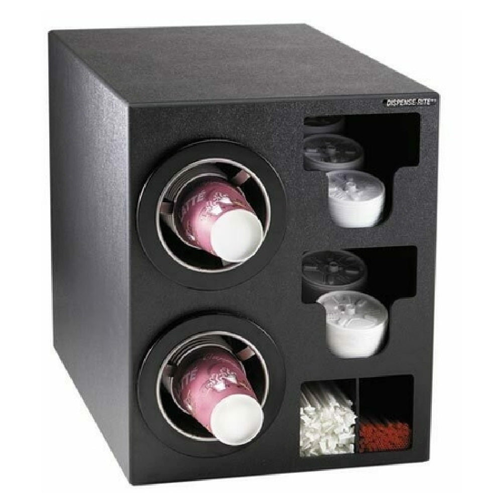 Dispense-Rite CTC-C-2BT - Cup Dispensing Cabinet, Adjustable, (2) ADJ-2F