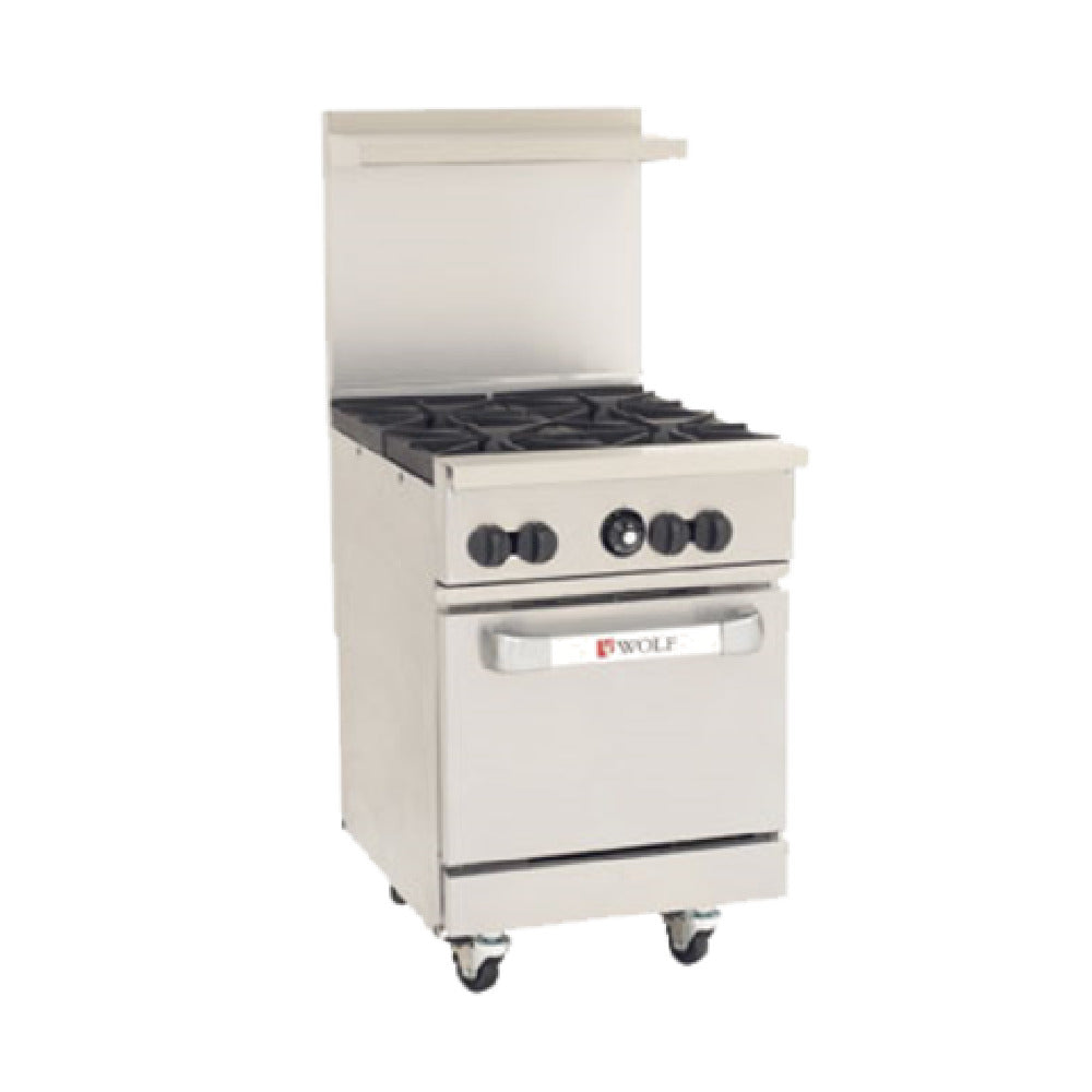 Wolf C24S-4B_NAT Challenger XL™ Restaurant Range 24" Gas
