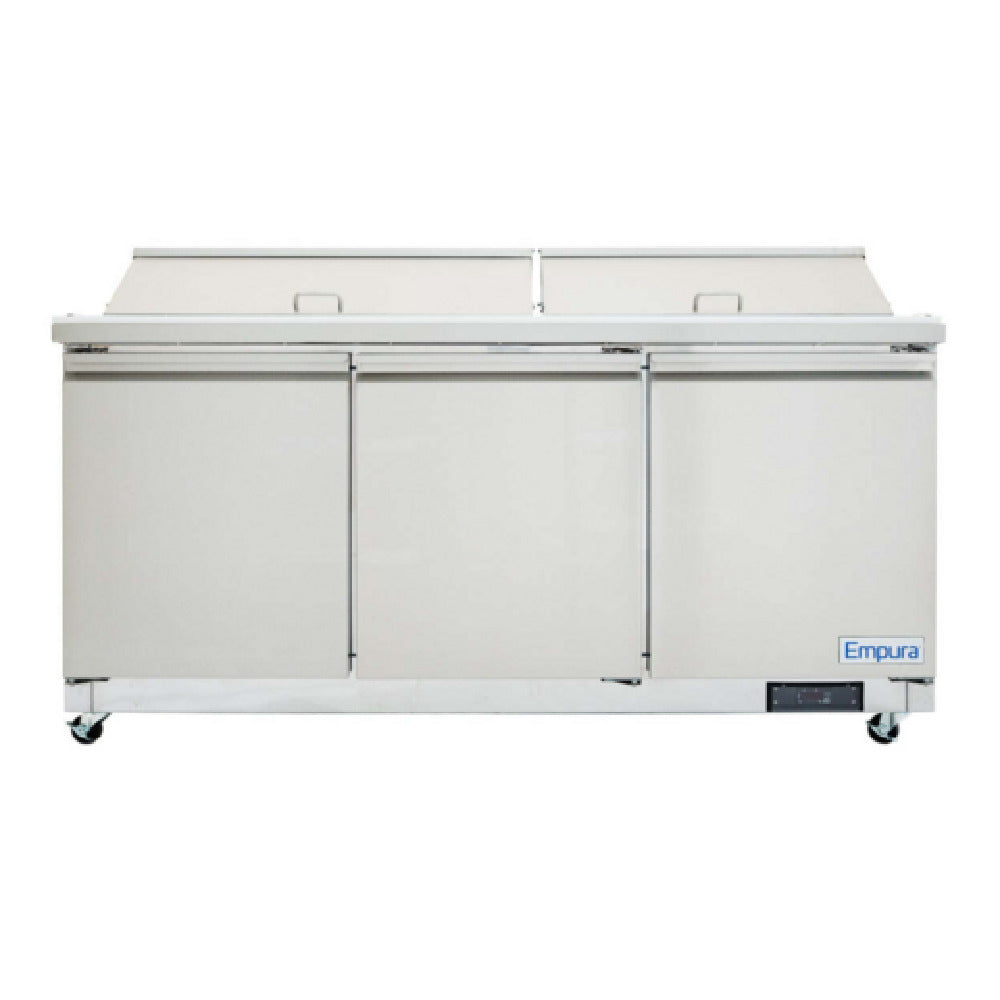 Empura E-KSP72 - Refrigerated Sandwich/Salad Prep Table, 71.7"W X 29.9"D X 43.2"H