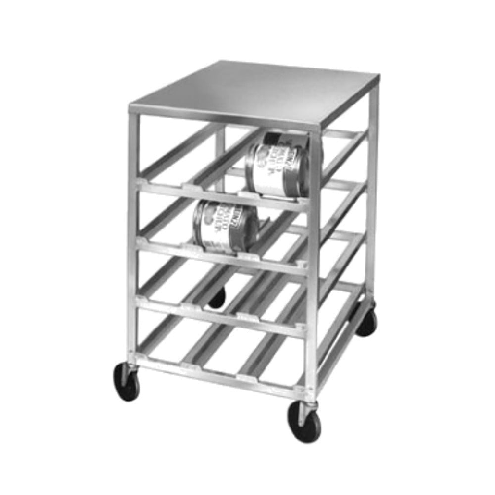 Channel CSR-4M Can Rack Half Size Mobile Aluminum Top