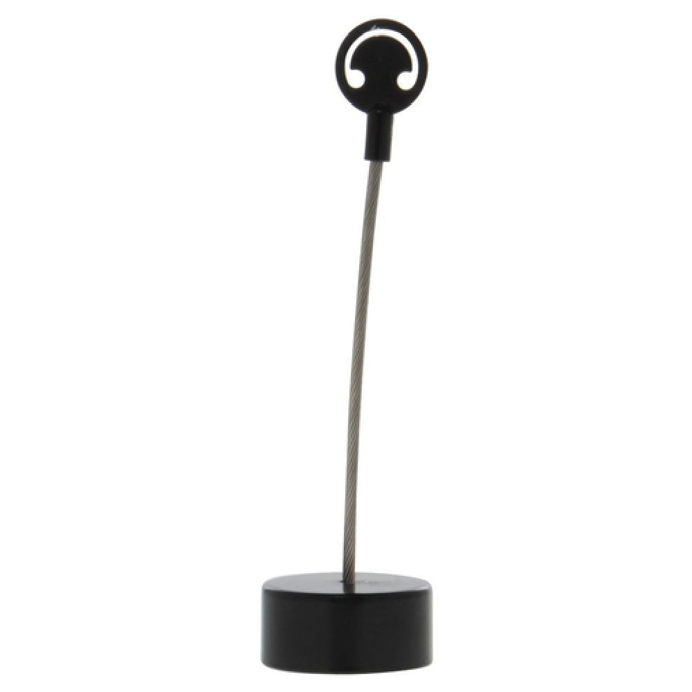 Hubert 72619 - Sign Holder, 1" Dia. X 4"H, Clip Design