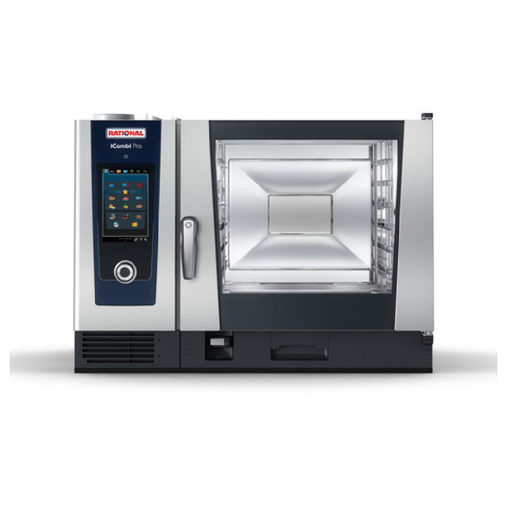 Rational ICP 6-FULL NG 208/240 1PH AD-QS (Quick Ship) (CC1GRRA.0016163) ICombi Pro® 6-Full Size Combi Oven