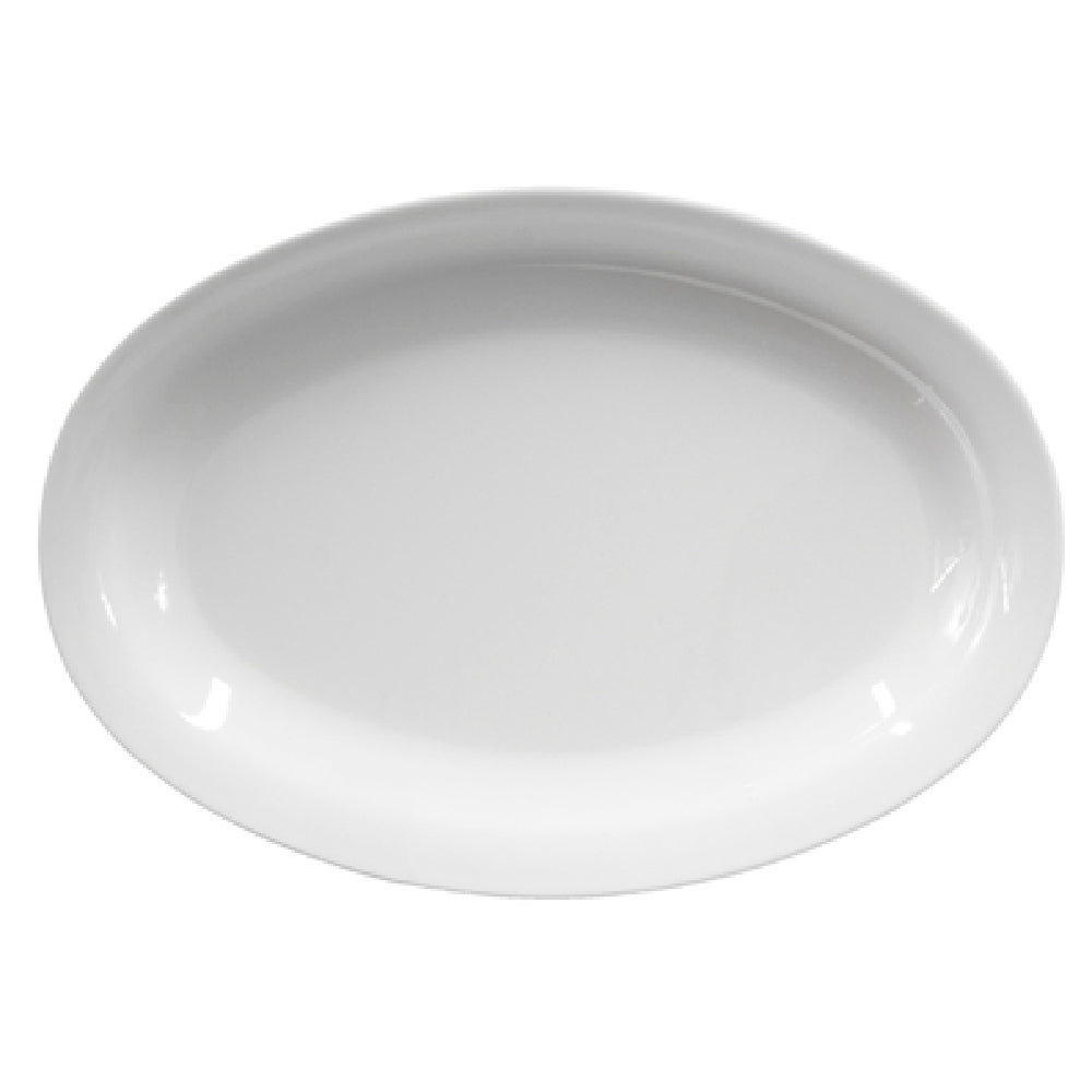 Elite Global Solutions B106OV-W Plate 10" X 6-3/4" Oval