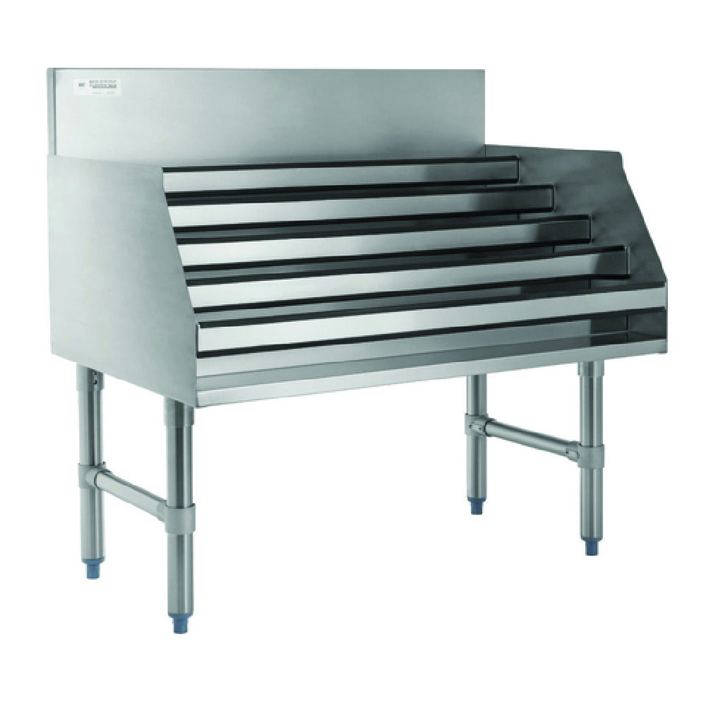 Hubert 32L-064 - Kratos Liquor Display Rack, 23", (5) Tiered