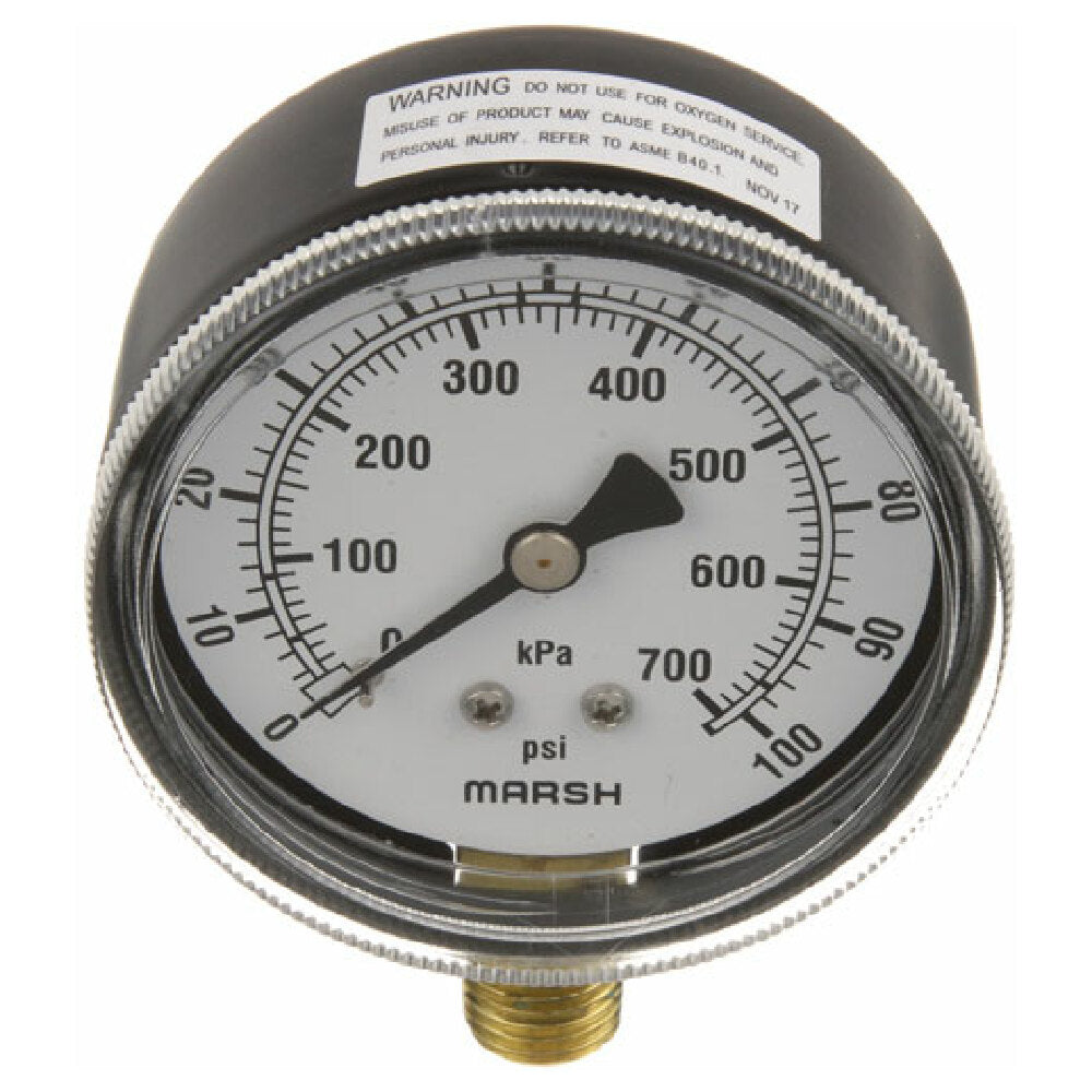 Jackson 66851000100 Pressure Gauge 2 1/2 0 100psi