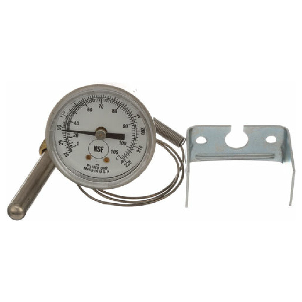 Hatco 03.01.005 Thermometer 2" 0 220 F U Clamp