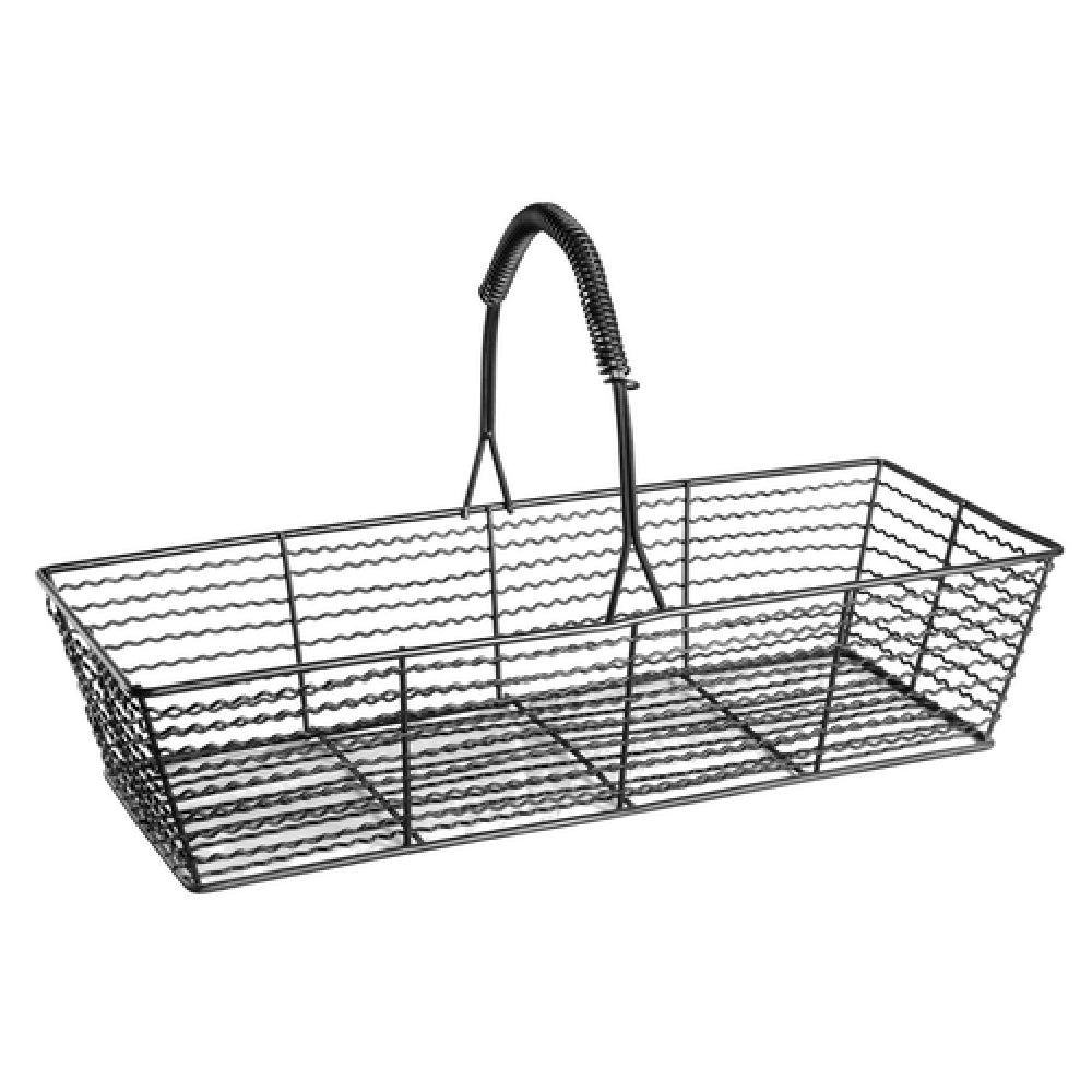 Spring USA SK9411-BB Skyra™ Industrial Wire Basket 18"L X 6-3/4"W X 10-3/4"H