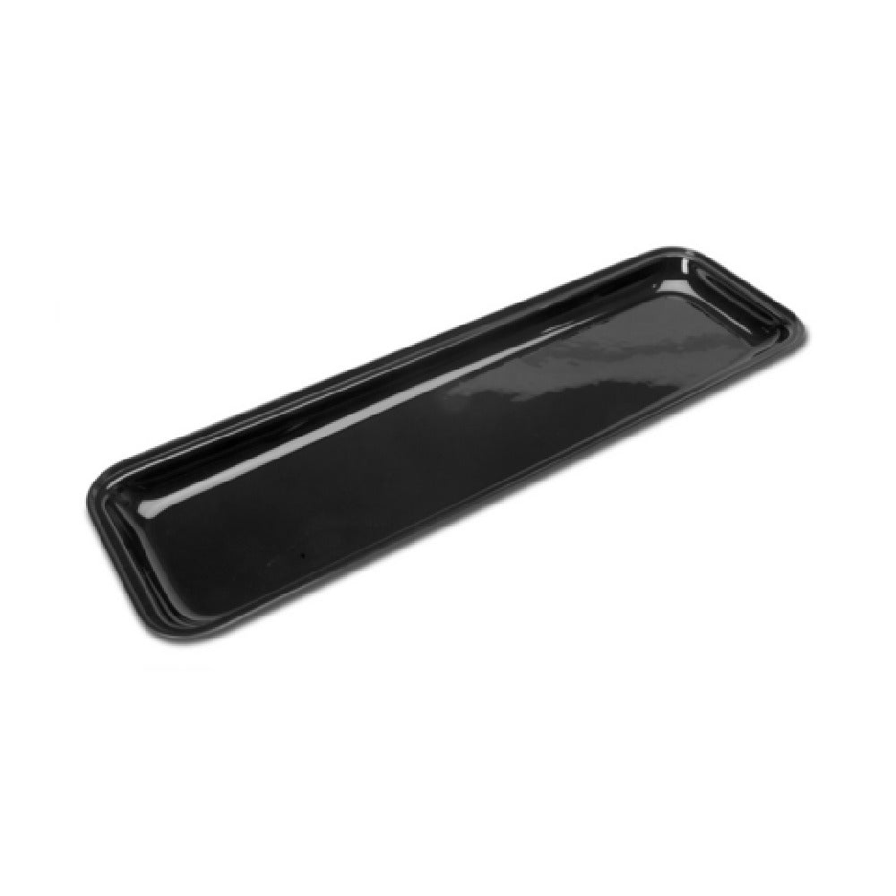 Steelite DFTRC20810 Tray 19-1/2"W X 8"D X 1"H Black