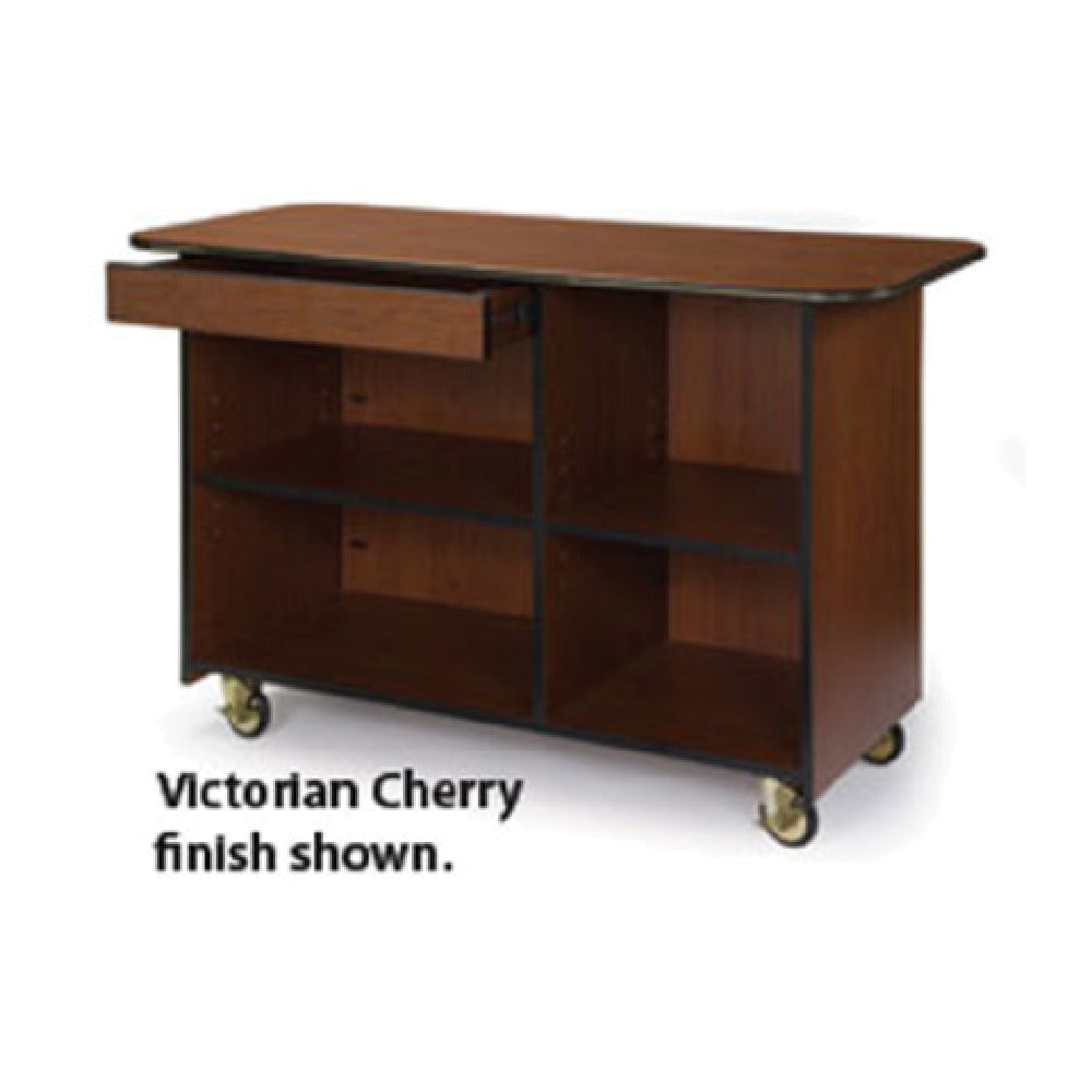 Geneva 68110 Service Cart Enclosed 57-1/2"W X 25-1/2"D X 36-3/4"H OA