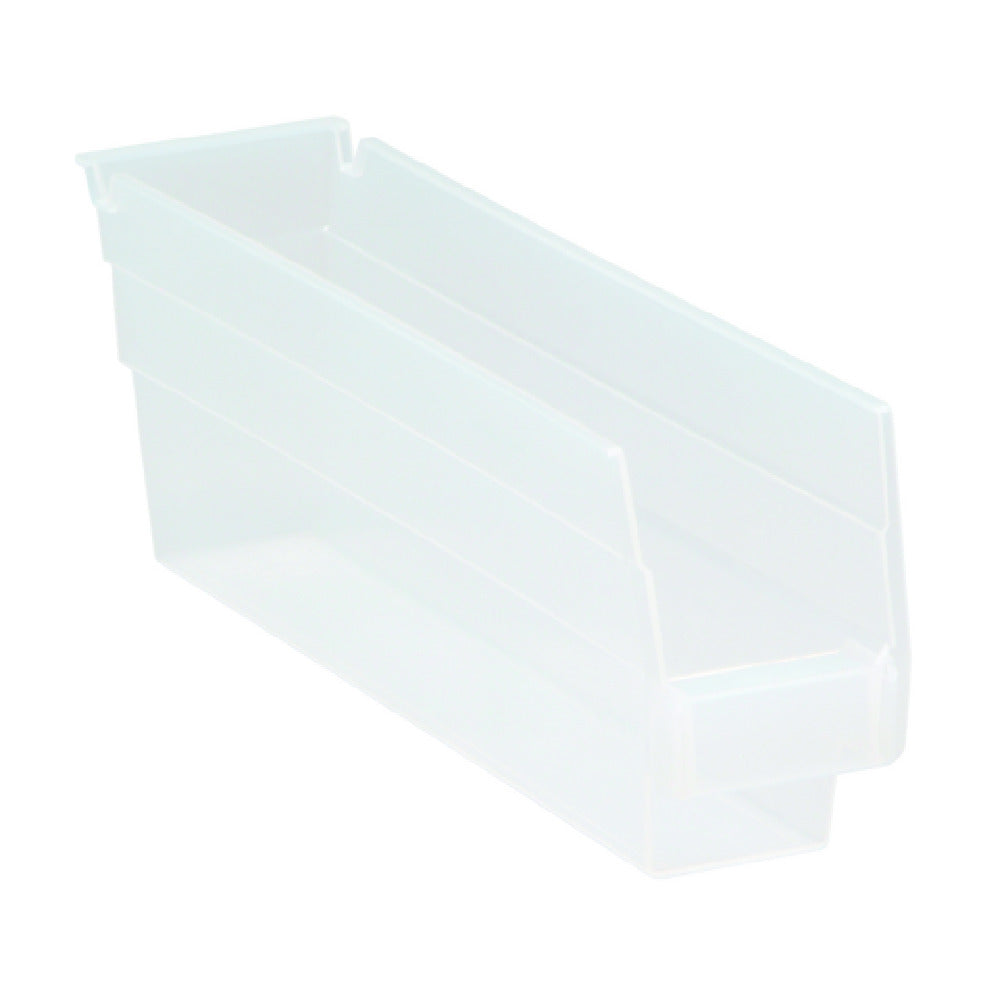 Quantum QSB100CLCS - Economy Shelf Bin, Nesting, 2-3/4"W X 11-5/8"L X 4"H