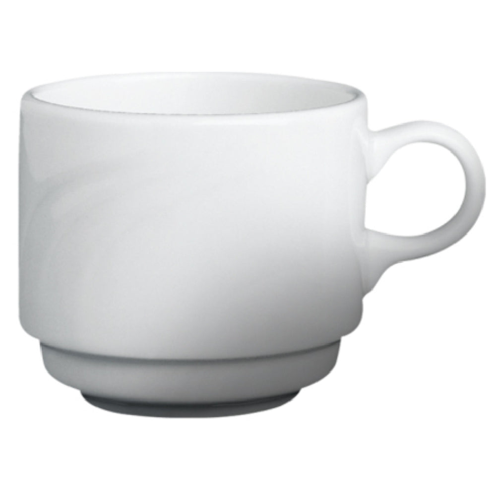 Cameo China 301-80C Bostonian Cup 8 Oz. (240 Ml) 3-1/4" X 4-3/8" X 2-1/2"H (8.3 Cm X 11.2 Cm X 6.4 Cm)