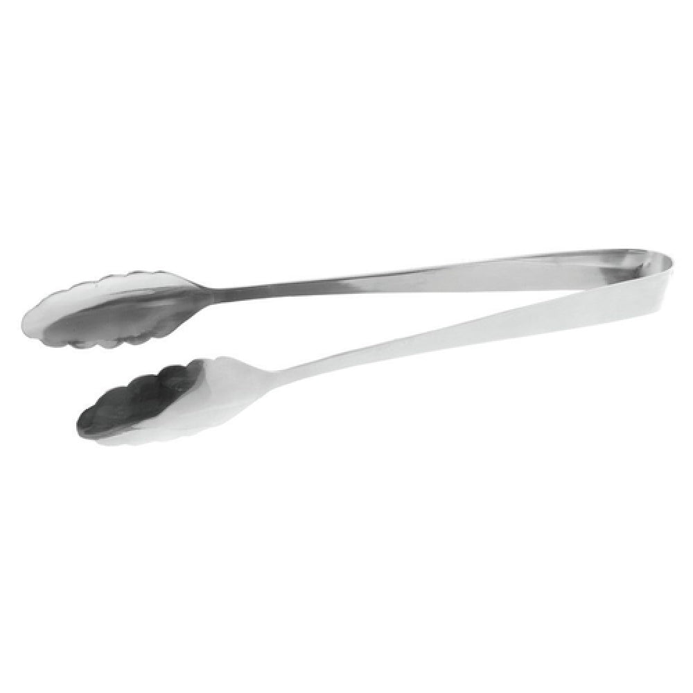 Hubert 17181 - Serving Tongs, 11", Scalloped