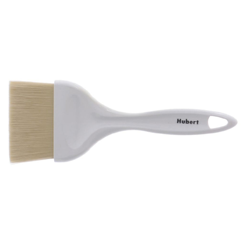 Hubert 89306 - Pastry Brush, 3" Wide Epoxy-set Bristles, 9" White ABS Handle & Hanging Hole