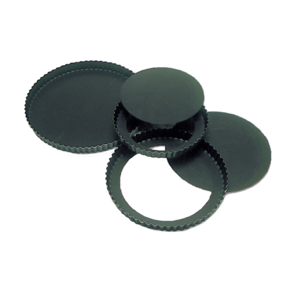 Matfer 332225 Exopan® Tart Mold 9-1/2" Dia. X 1"H Round