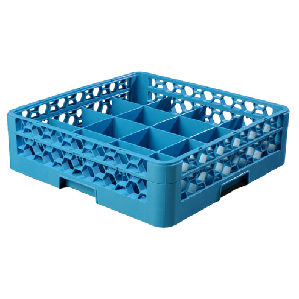Carlisle RC16-114 Carlisle OptiClean™ Dishwasher Cup Rack 16-compartments (4-11/32" X 4-11/32") With (1) Open Extender