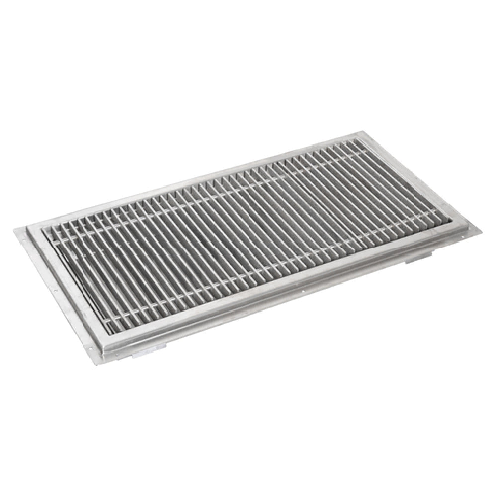 John Boos FTSG-1224 Floor Trough 24"W X 12"D Subway-style Stainless Steel Grating