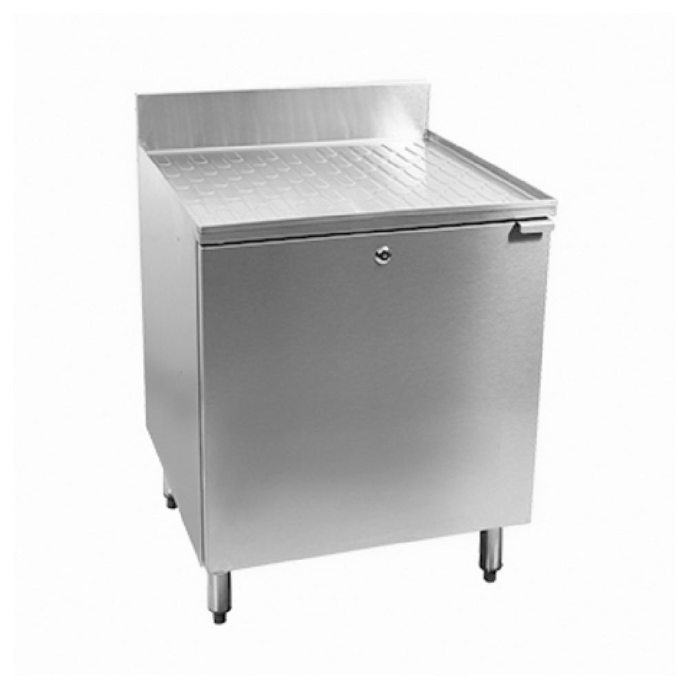 Glastender C-DBCA-42 CHOICE Underbar Drainboard Cabinet Base With Hinged Doors