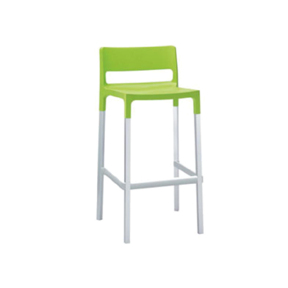 Emuamericas, Llc B9208-05-66 - Olly Stacking Barstool, Outdoor/indoor, Polypropylene Seat & Back