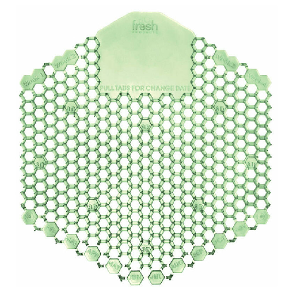 Royal URN SCRN 3WDS MELON - Wave 3D Urinal Screen, Cucumber Melon, Splash Proof