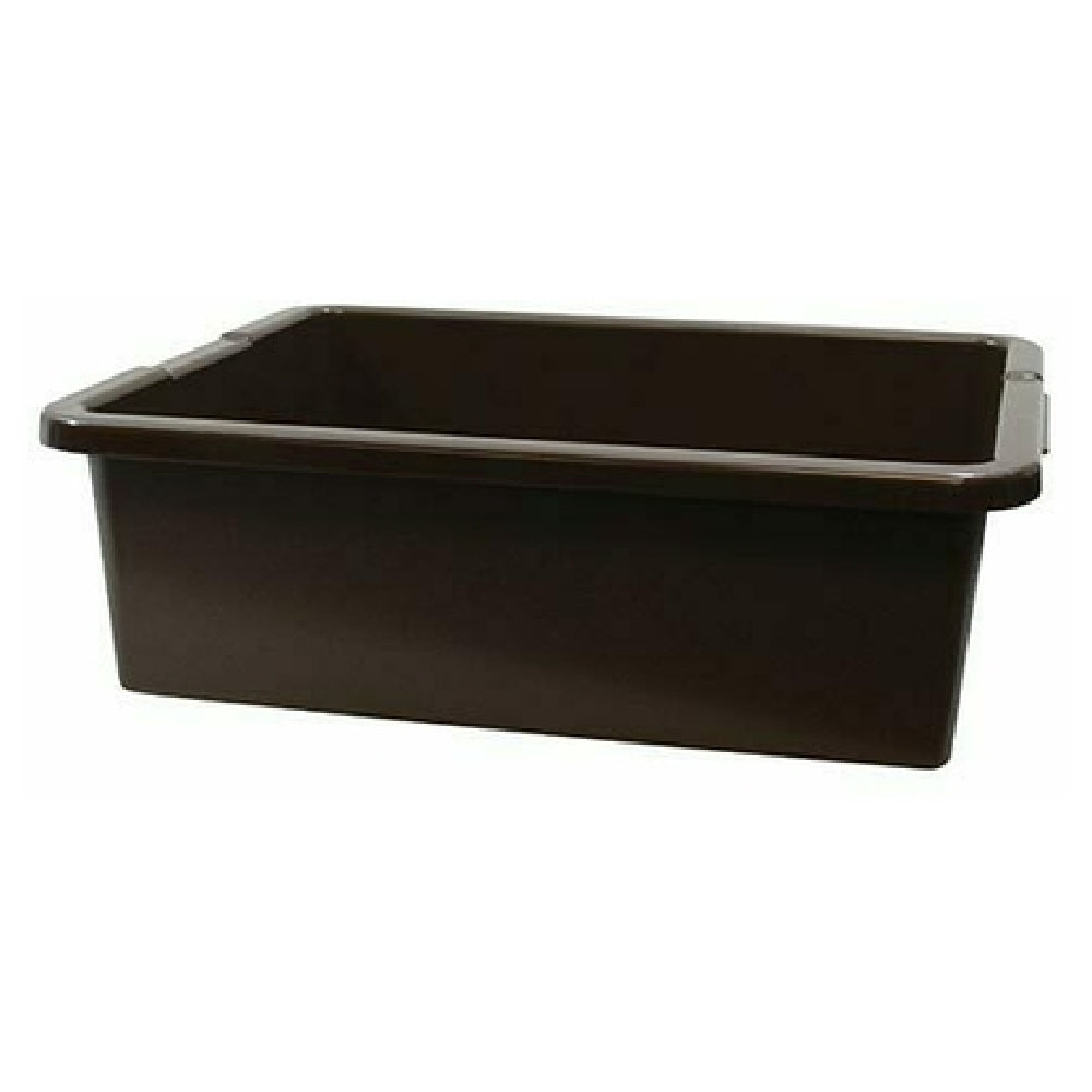 TableCraft Products 1557BR - Tote Box, 21" X 17" X 7" O.A., Reinforced Handles