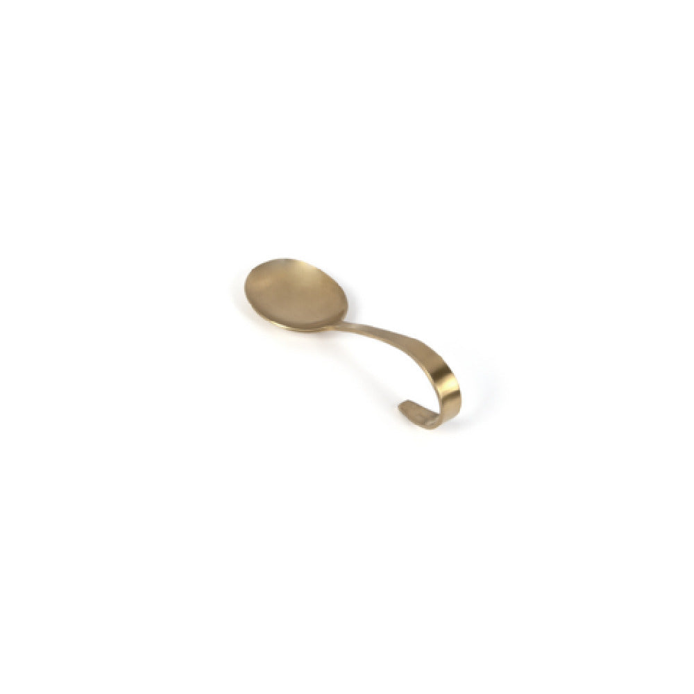 FOH FSM001GOS23 Harmony™ Bent Sampler™ Spoon 4.75" Brushed 18/10 Stainless Steel