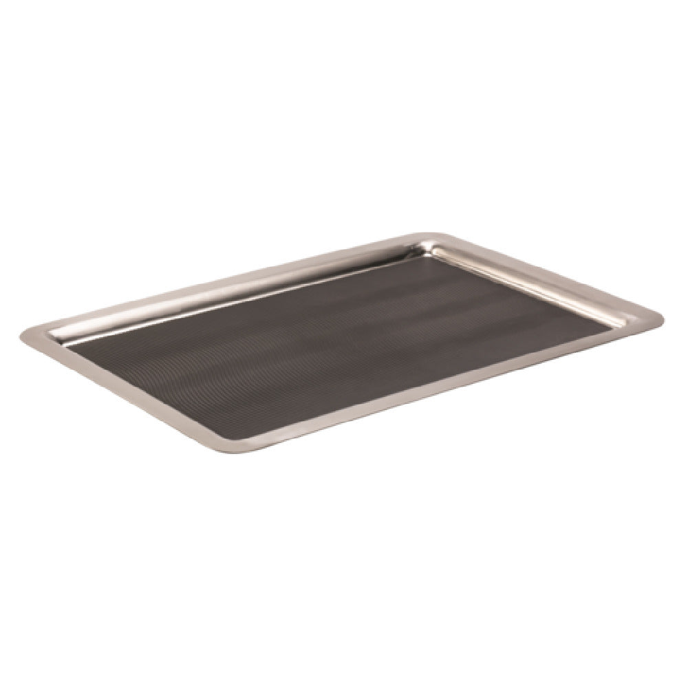 Service Ideas TRRT2014SR Service Ideas Serving Tray Rectangle Non-slip Silicone Surface