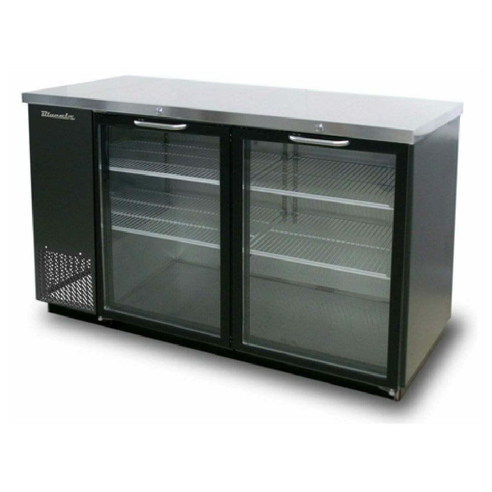 Blue Air BBB59-2BG-HC - Back Bar Cooler, Two-section, 59"W