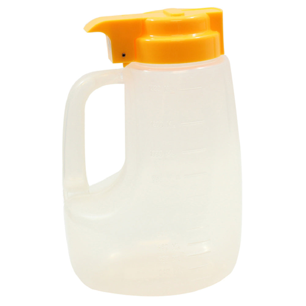 Tablecraft PP48Y Option™ Dispenser 48 Oz. 5-1/4" X 4-1/2" X 8"