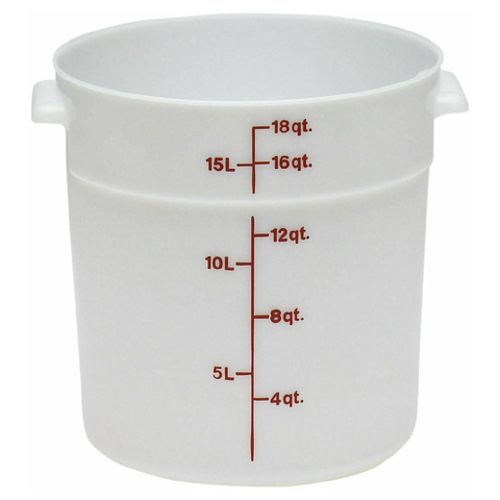Cambro RFS18148 Storage Container Round 18 Qt.