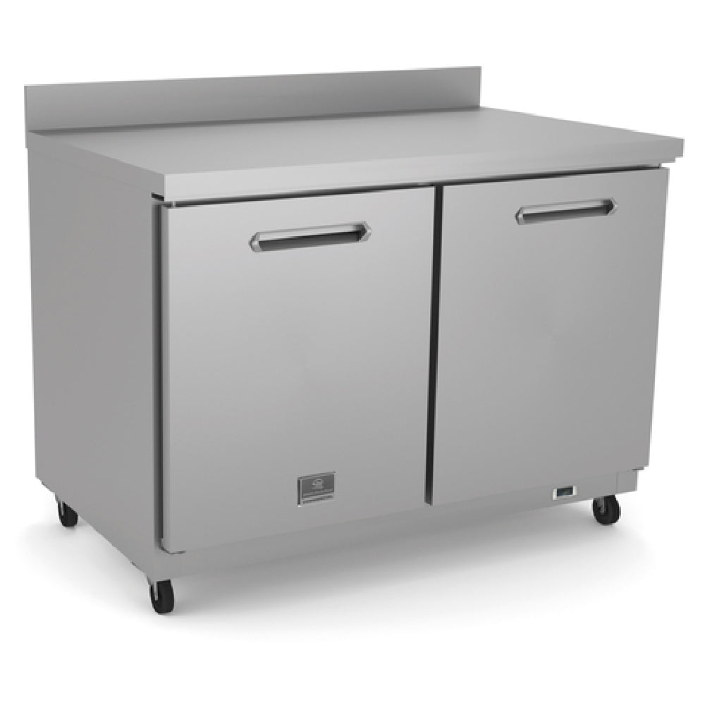 Kelvinator KCHUCWT48R (738300) 2-solid Hinged Door Counter Top Refrigerator