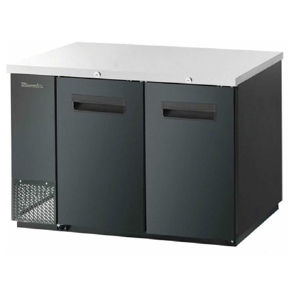 Blue Air BBB59-2B-HC - Back Bar Cooler, Two-section, 59"W
