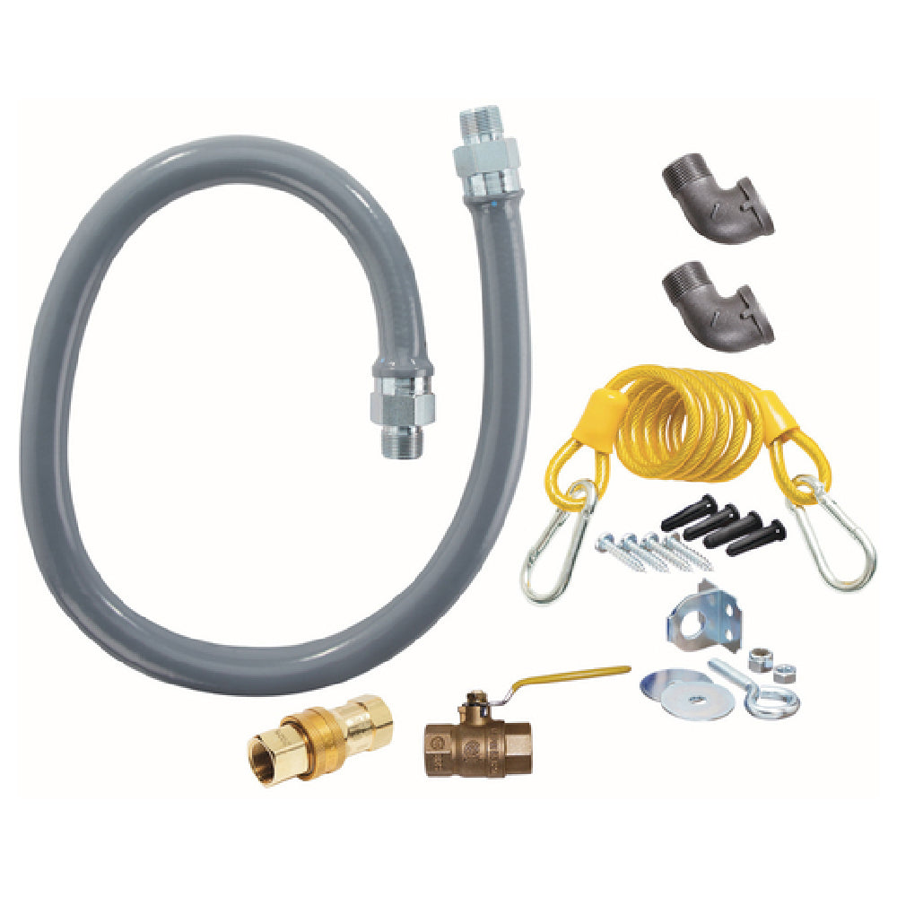 Dormont RG10048 Dormont ReliaGuard® Foodservice Gas Connector Kit 1" Inside Dia.