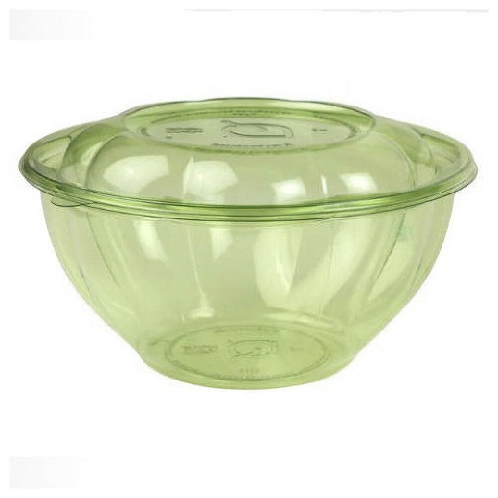 AllPoints 68770 32 Oz Green Salad Bowls W / Lid