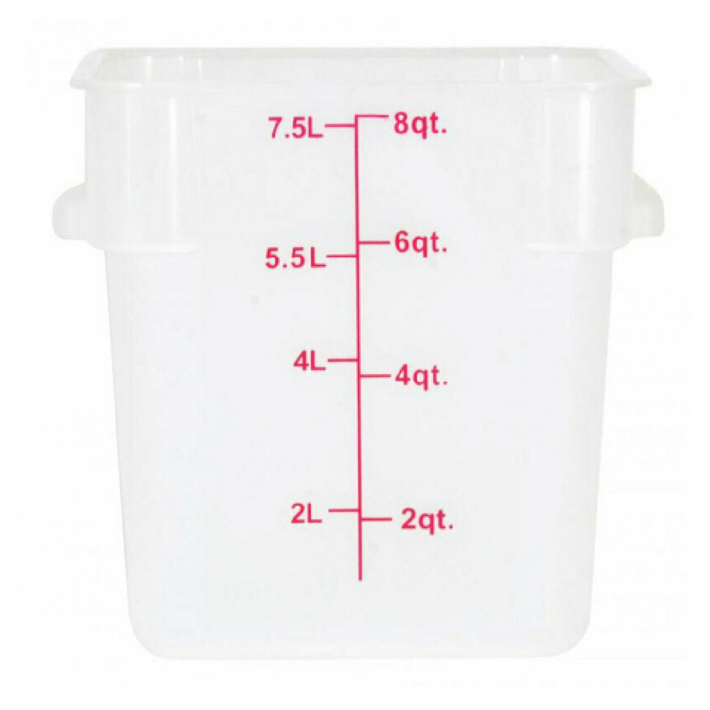 Omcan 80193 (80193) Food Storage Container 8 Quart Square
