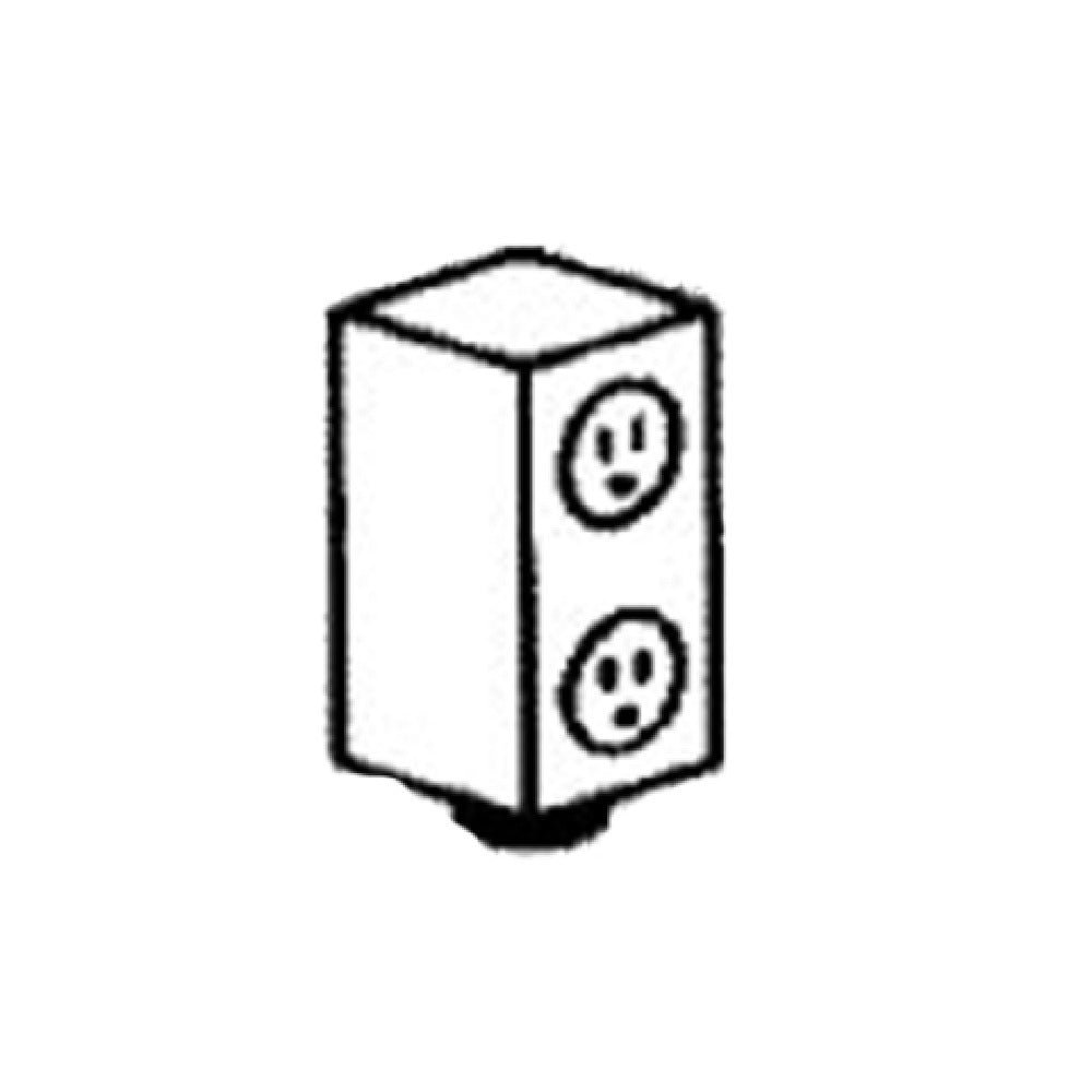 Piper Products RUDT - Dual Use Top Outlet, For Reflections Series
