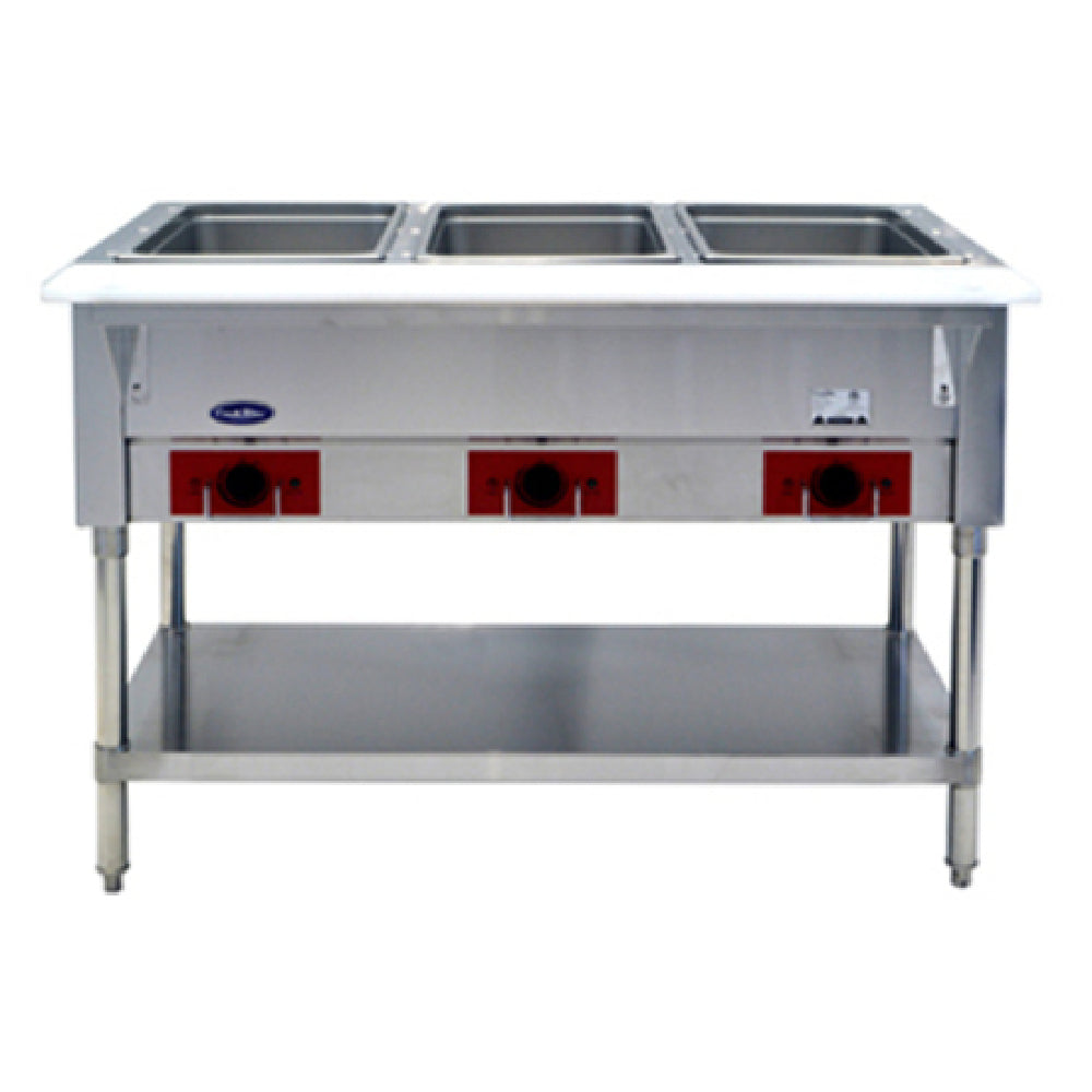 Atosa CSTEA-3C CookRite Steam Table Electric Dry Or Wet Heat