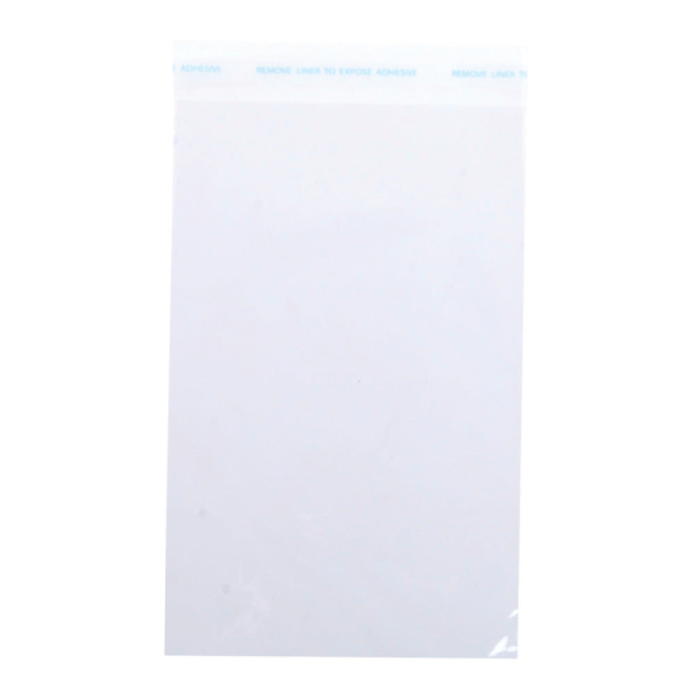 Hubert 51915 - Poly Bag, 6"L X 9-1/2"H, Clear
