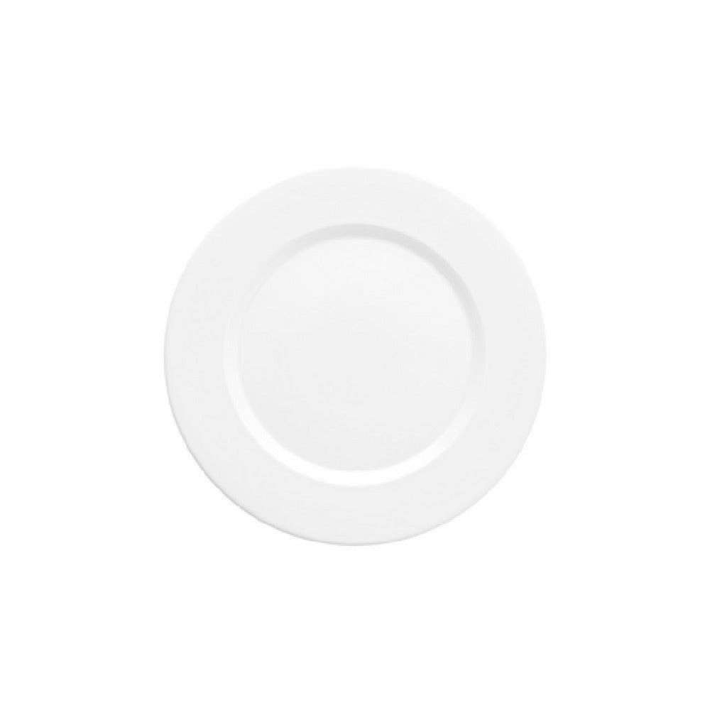 Fortessa FBC-INCA-103 Inca Wide Rim Plate 10" (25.4cm) Bone China