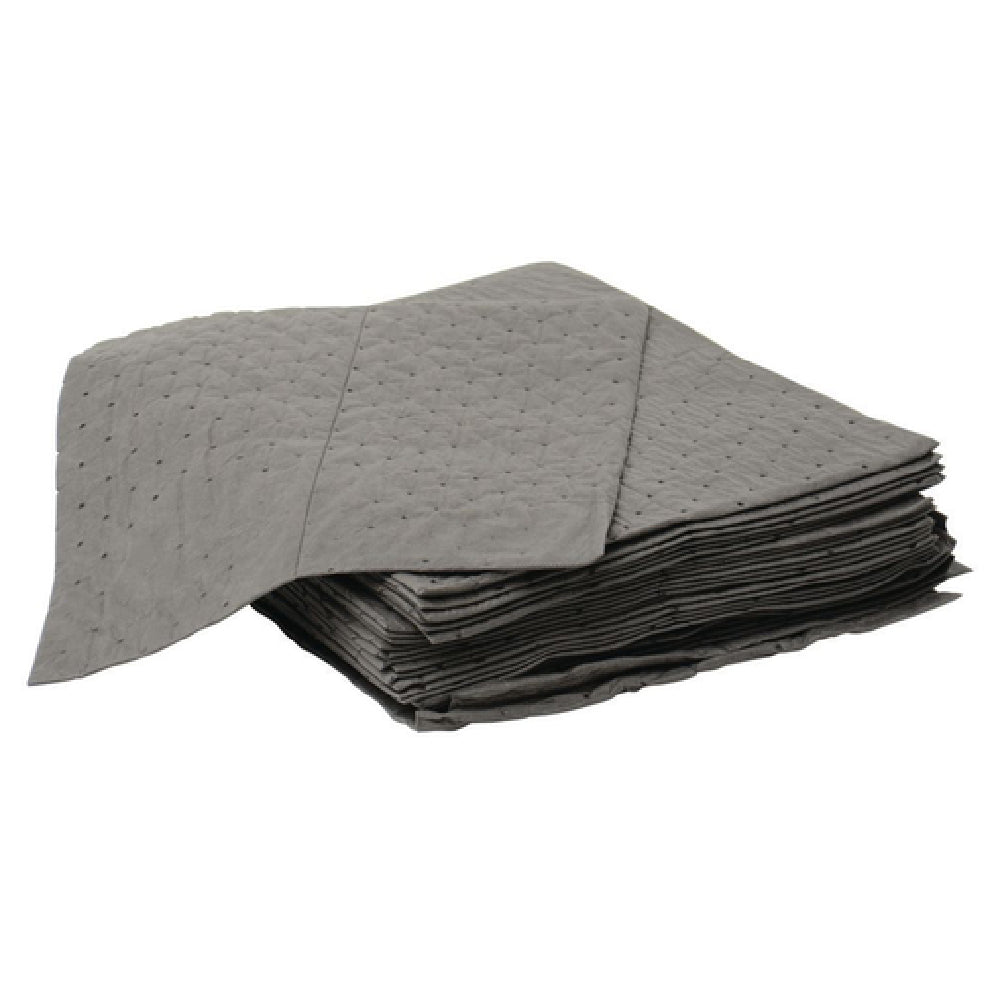 Hubert 81504 - Absorbent Spill Pads, 18" X 15", Rectangular