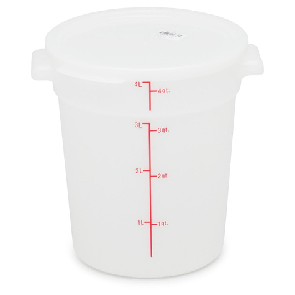 Royal ROY PPRS 4 - Storage Container, 4 Qt., Round