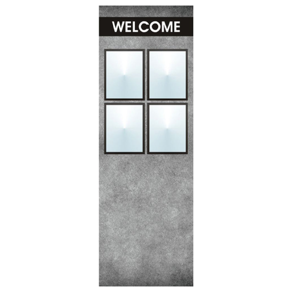 Hubert 95366 - Menu Board, 4-pocket, Floor Stand
