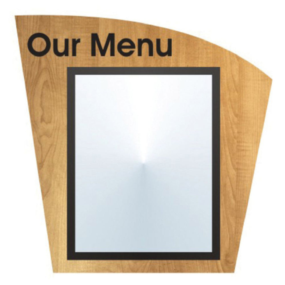Hubert 67611 - Menu Board, 1-pocket, Wall-mount