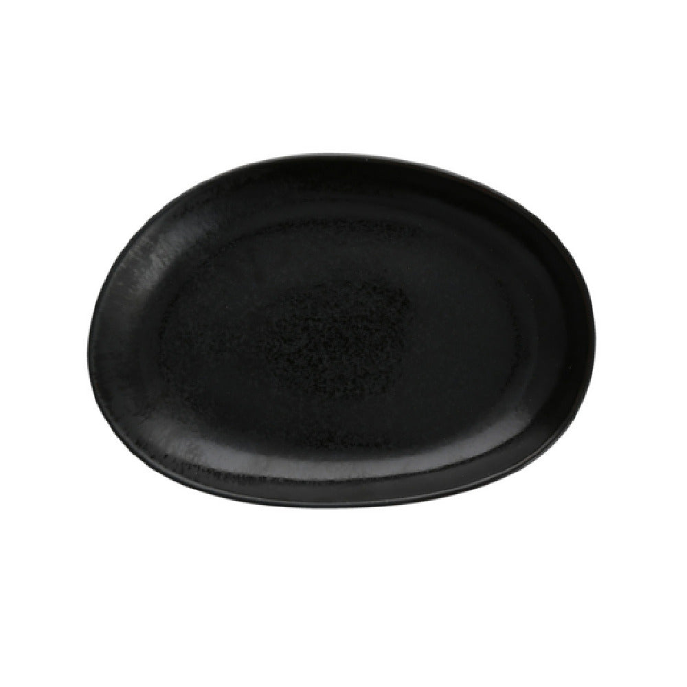 Fortessa 5900.BLK.3914 Cairn Midnight Platter 14" (36cm) Oval