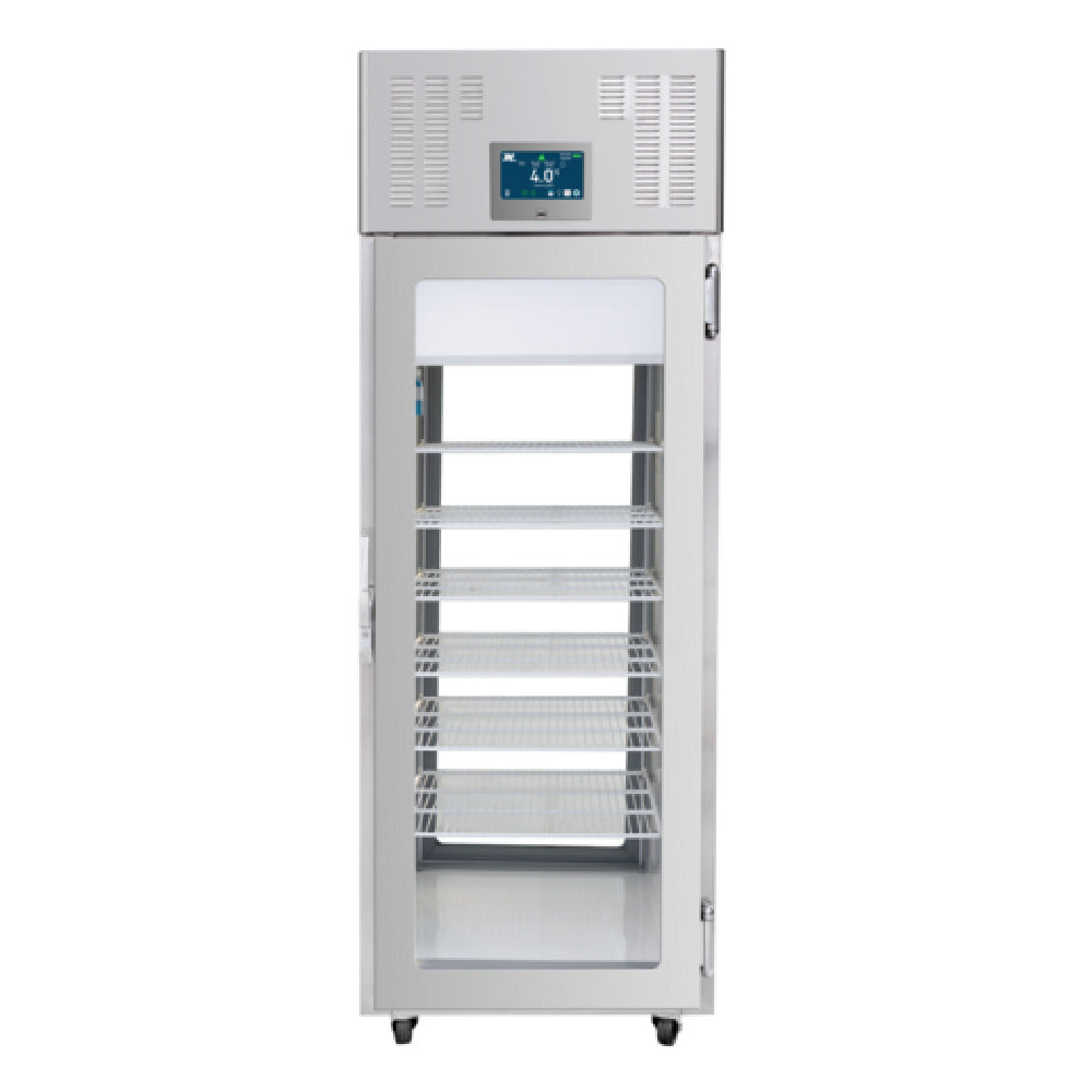 Migali Industries EVOX-1PT-LB Clean Room Refrigerator Pass-thru 21.8 Cu. Ft. Capacity