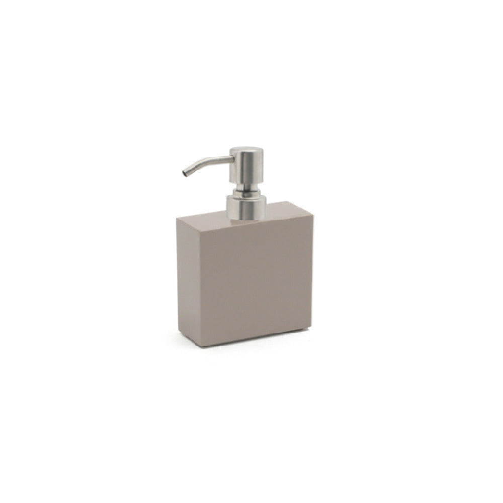 FOH RSP018BET22 11oz New York Pump Stone With Brushed Top Includes One RSP008BET22-BTM 11oz New York Pump Base Stone
