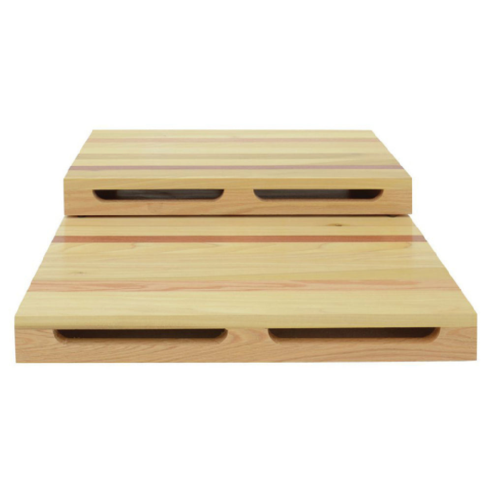 Hubert 79071 - Riser Set, 2-piece, Includes: (1) 24" X 15" X 2-1/2"H & (1) 24" X 30" X 2-1/2"H